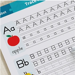 Cahier d’Écriture Réutilisable 4-en-1 pour Enfants – Alphabet, Chiffres, Maths & Dessin - Ma boutique